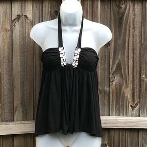 Victoria’s Secret Rhinestone Halter Top